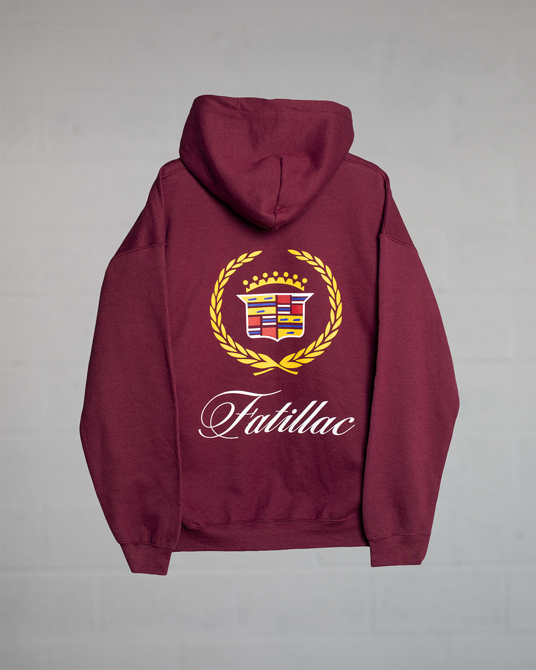 Fattilac Hoodie Maroon
