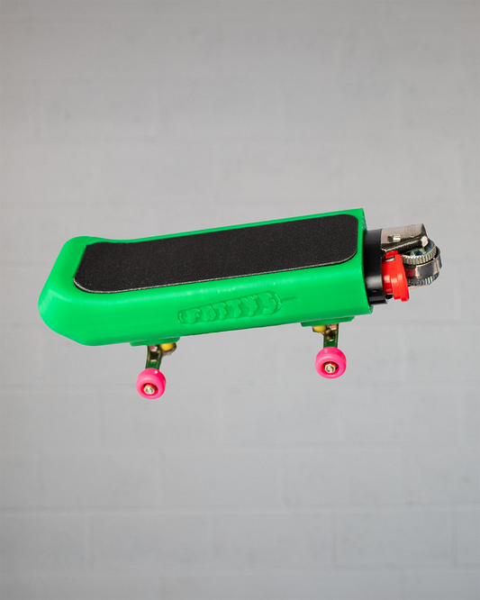 Lighter Cover Green Heat Reactive