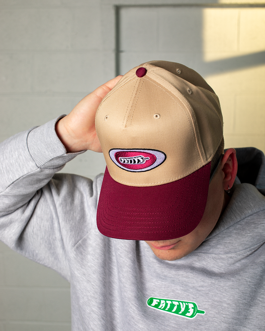 Badge Logo Hat Tan