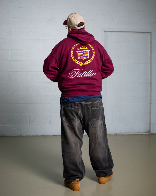 Fattilac Hoodie Maroon